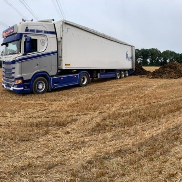 Camion Transport Houtin de transport de fumier